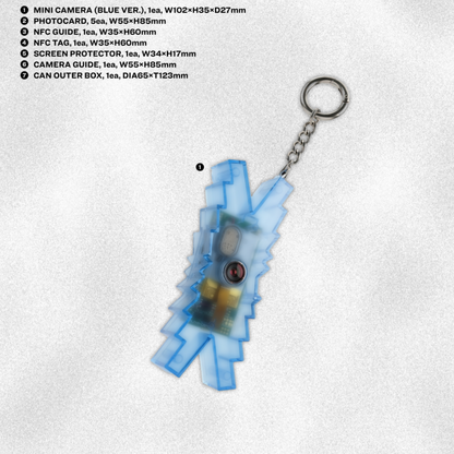 (PRE-ORDER) LE SSERAFIM - 2ND STUDIO ALBUM [PUREFLOW PT.1] (MINI CAMERA VER.) (2 VERSIONS) - LightUpK