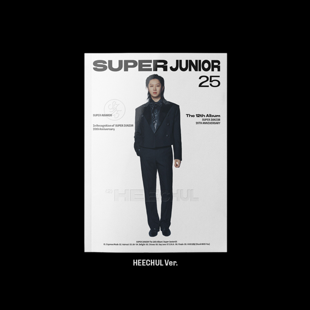SUPER JUNIOR - 12TH ALBUM [SUPER JUNIOR25] (PHOTOBOOK VER.) (9 VERSIONS) - LightUpK