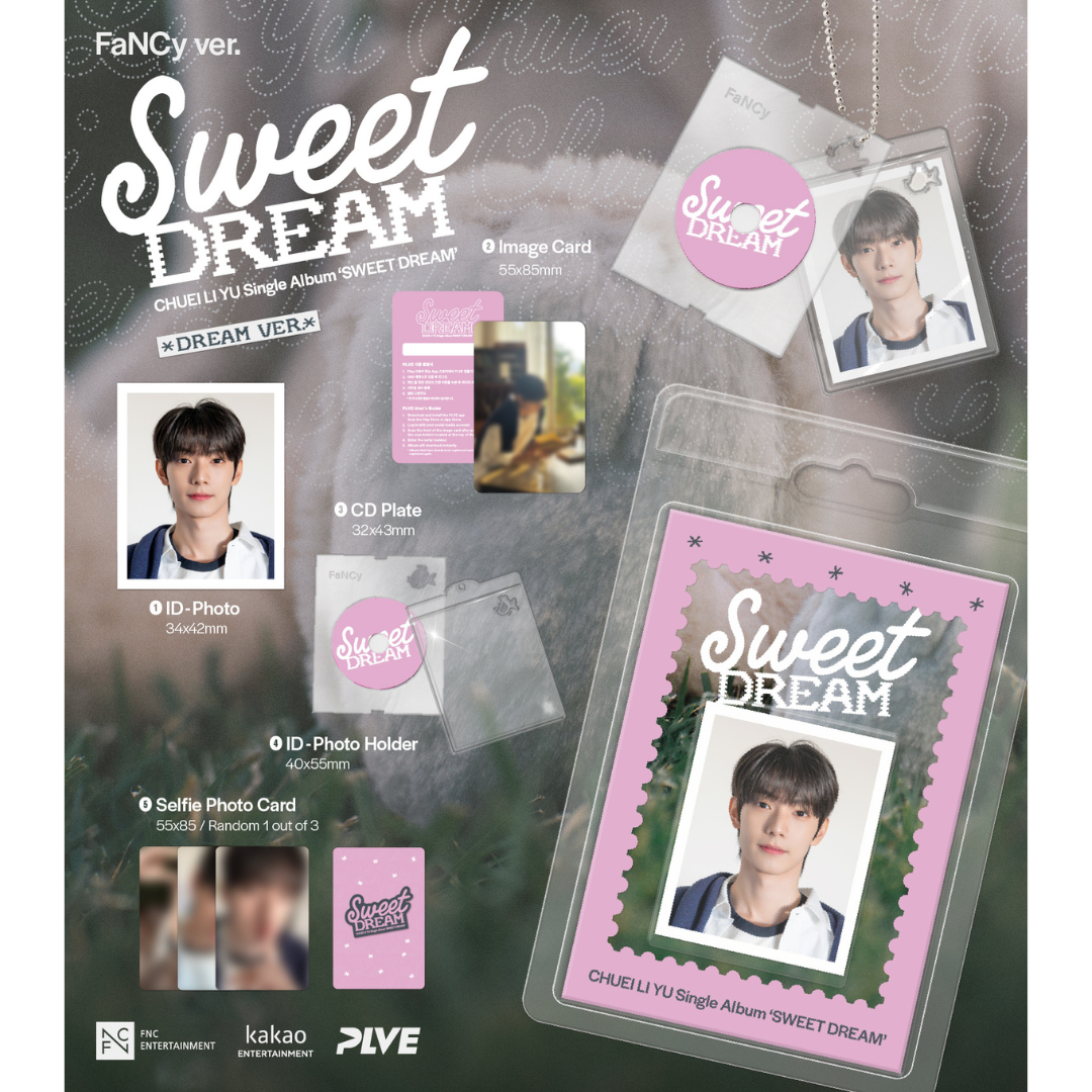 CHUEI LI YU - SINGLE [SWEET DREAM] (FANCY VER.) (2 VERSIONS) - LightUpK