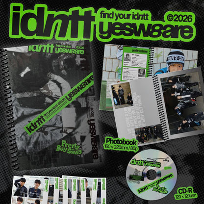 (PRE-ORDER) IDNTT - MINI ALBUM [YESWEARE] (2 VERSIONS) RANDOM