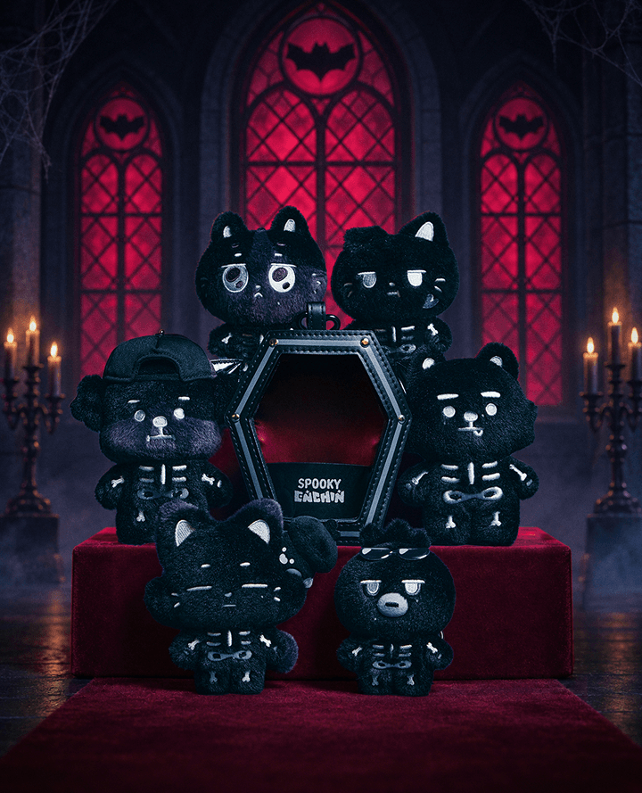 (PRE-ORDER) ENHYPEN - SPOOKY ENCHIN OFFICIAL MD - SPOOKY KEYRING (6 VERSIONS)