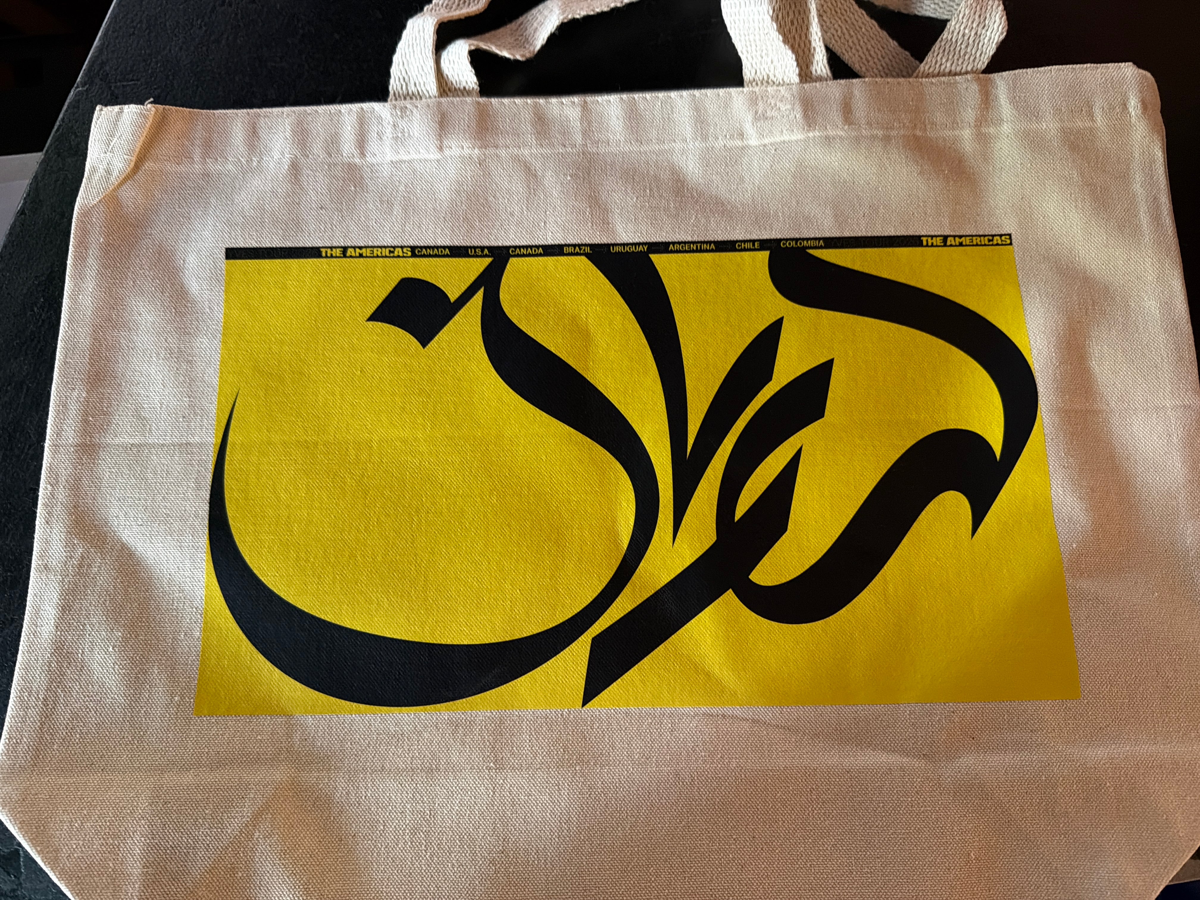 [FINAL SALE] TOTE BAG YVES TOUR 2026 THE AMERICAS - VANCOUVER - LightUpK