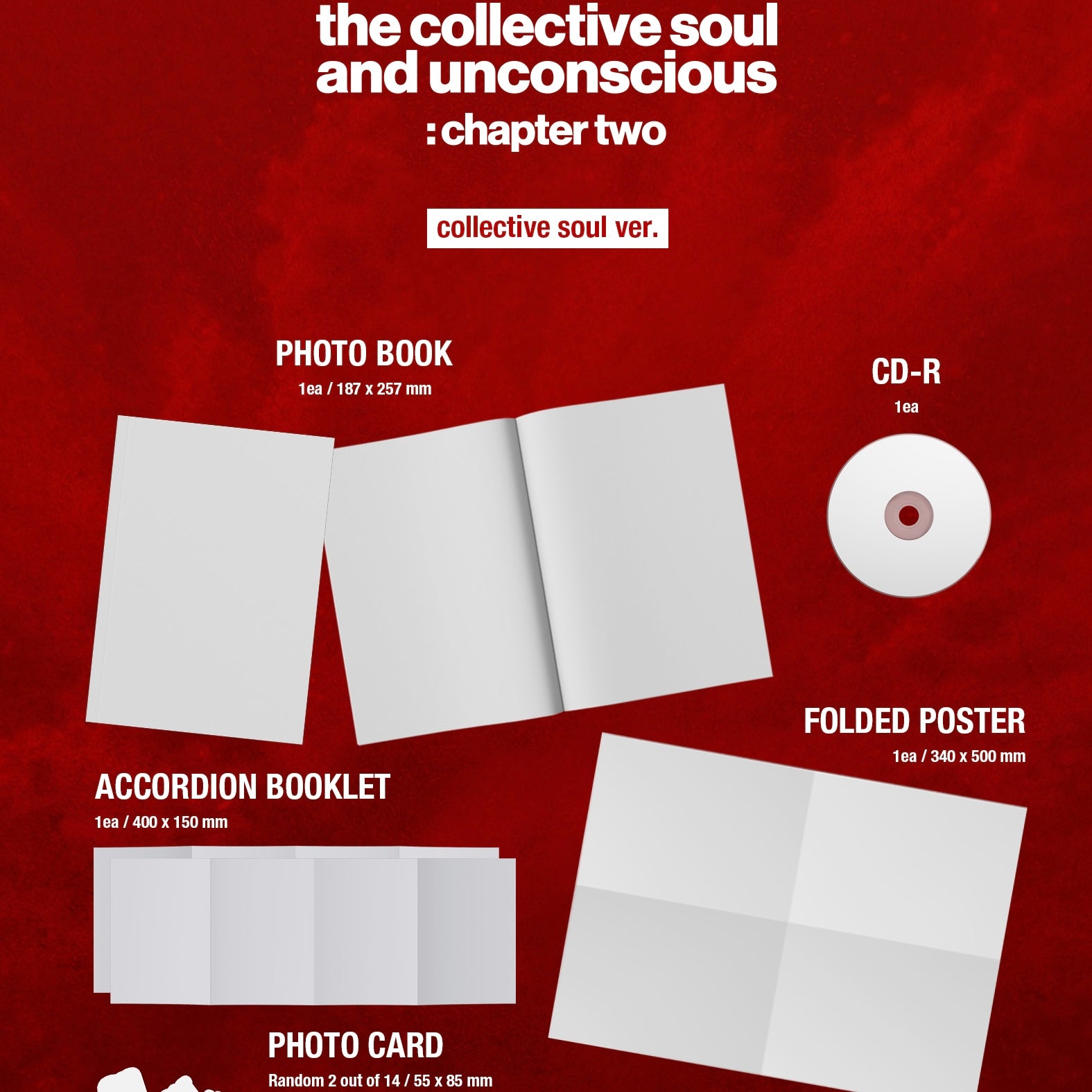 (PRE-ORDER) BILLLIE - 1ST ALBUM [THE COLLECTIVE SOUL AND UNCONSCIOUS: CHAPTER TWO] (2 VERSIONS) - LightUpK