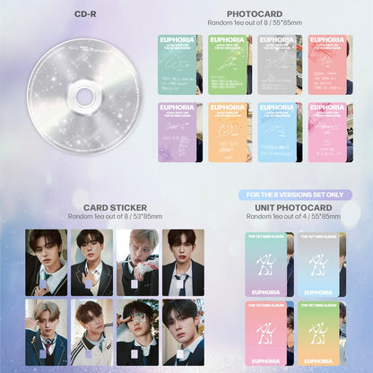 (PRE-ORDER) ALPHA DRIVE ONE - THE 1ST MINI ALBUM [EUPHORIA] JEWEL CASE VER. (8 VERSIONS) RANDOM