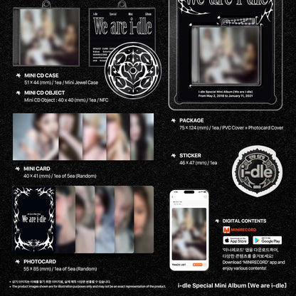 I-DLE - SPECIAL MINI ALBUM [WE ARE I-DLE] (PLATFORM VER.) - LightUpK