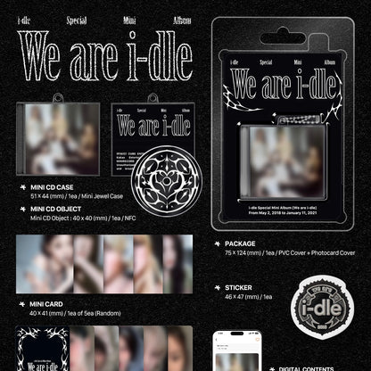 I-DLE - SPECIAL MINI ALBUM [WE ARE I-DLE] (PLATFORM VER.) - LightUpK