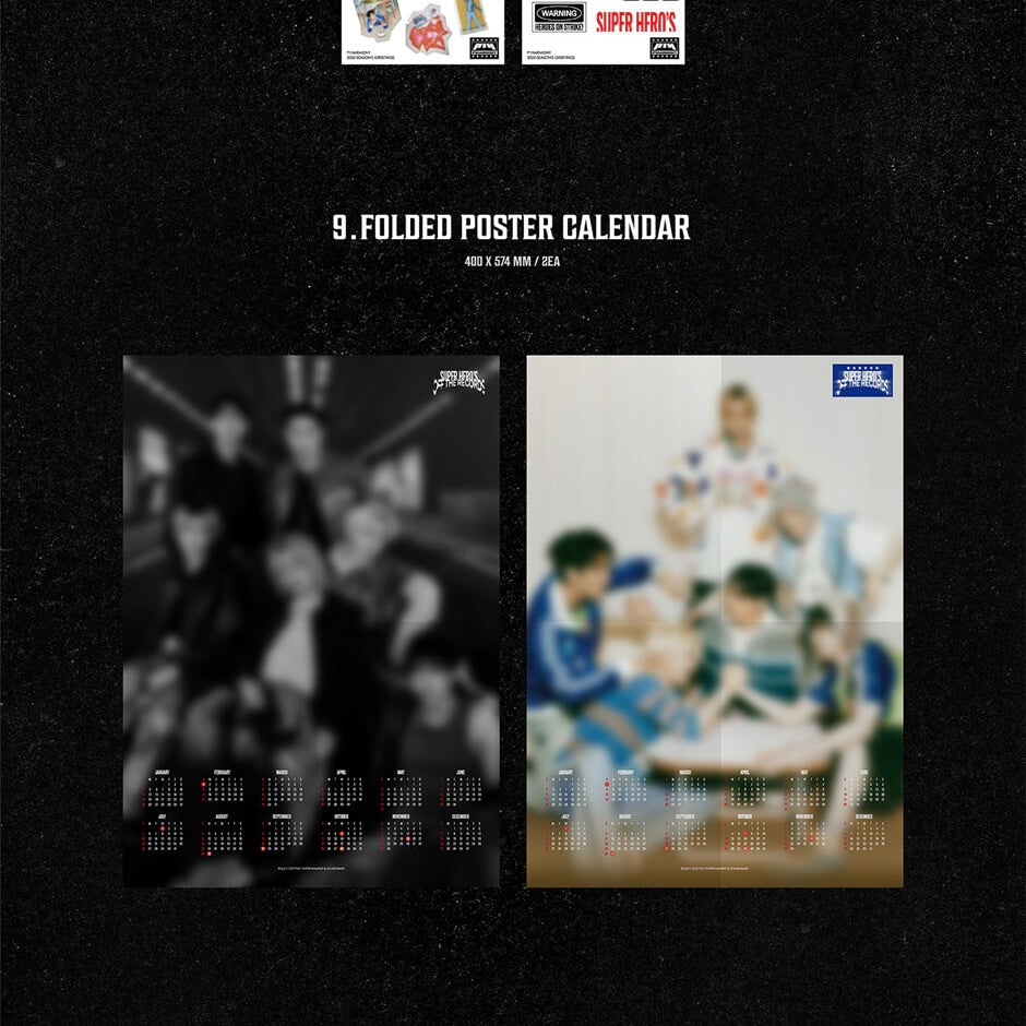 (PRE-ORDER) P1HARMONY - 2026 SEASON'S GREETINGS [SUPER HERO'S OFF THE RECORDS]