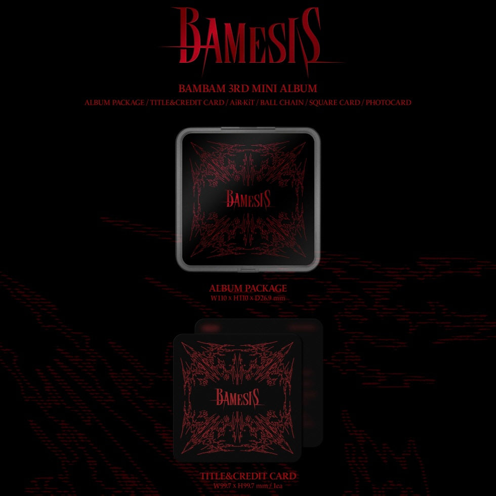 BAMBAM - 3RD MINI ALBUM [BAMESIS] KIT VER.