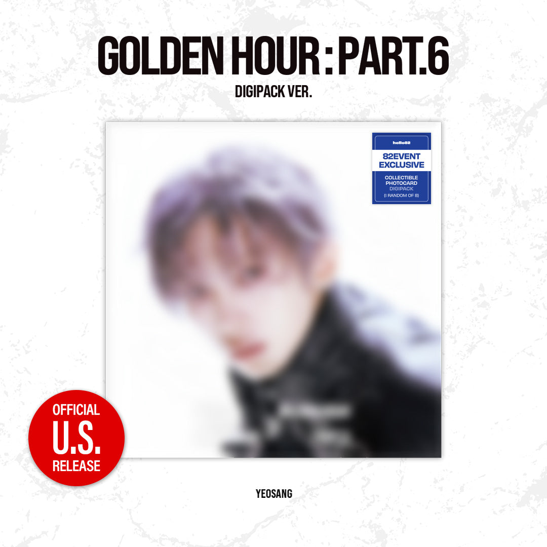(PRE-ORDER) [hello82] [82EVENT EXCLUSIVE] ATEEZ - GOLDEN HOUR : PART.6 (DIGIPACK VER.) (8 VERSIONS) RANDOM