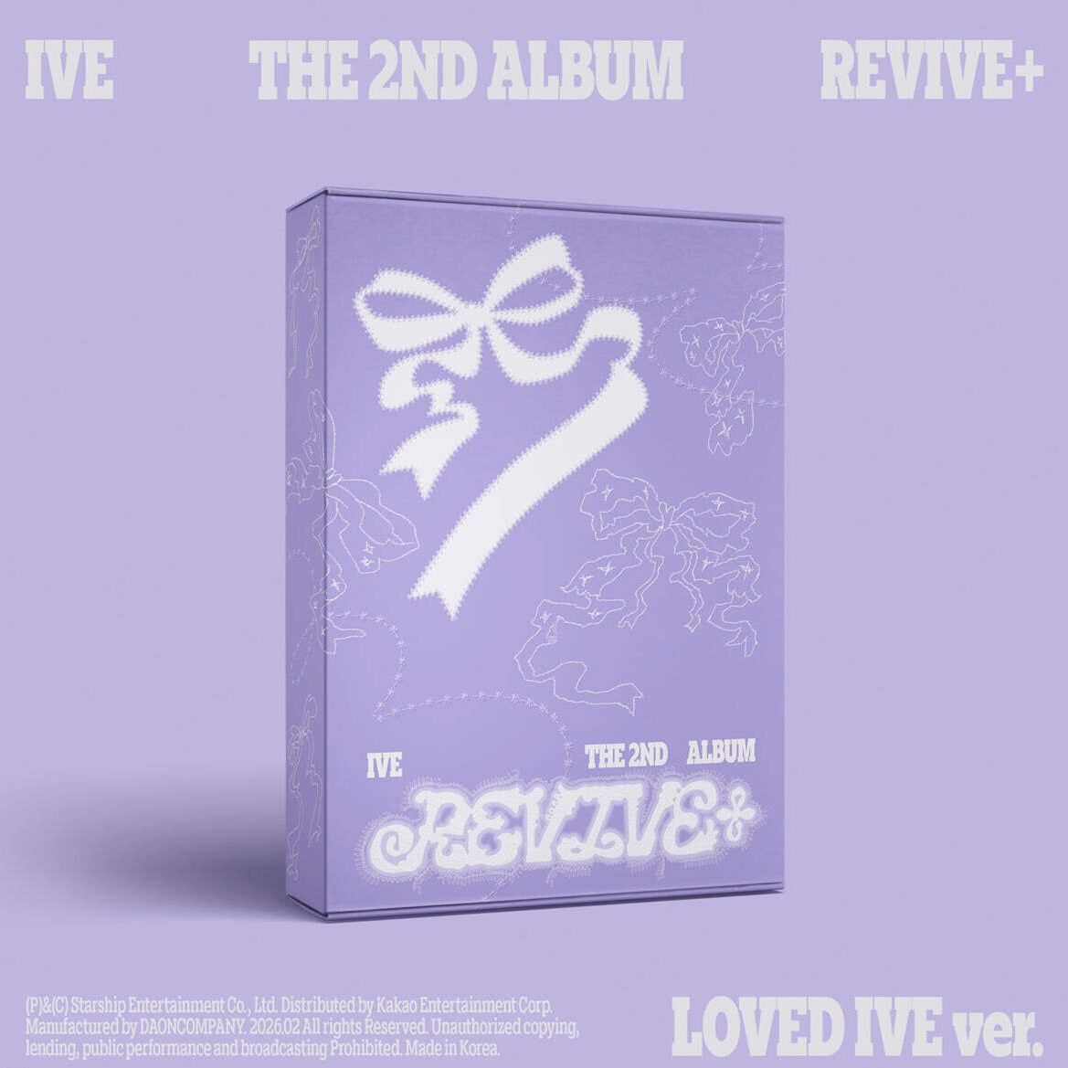 (PRE-ORDER) IVE - THE 2ND ALBUM [REVIVE+] (LOVED IVE VER.) - LightUpK