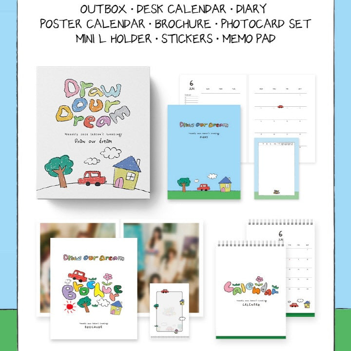 WEEEKLY - 2024 SEASON'S GREETINGS [DRAW OUR DREAM] - LightUpK