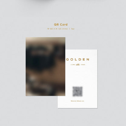 JUNG KOOK (BTS) - GOLDEN (WEVERSE VER.)