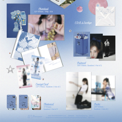 WENDY - 2ND MINI ALBUM [WISH YOU HELL] (PACKAGE VER.) RANDOM COVER