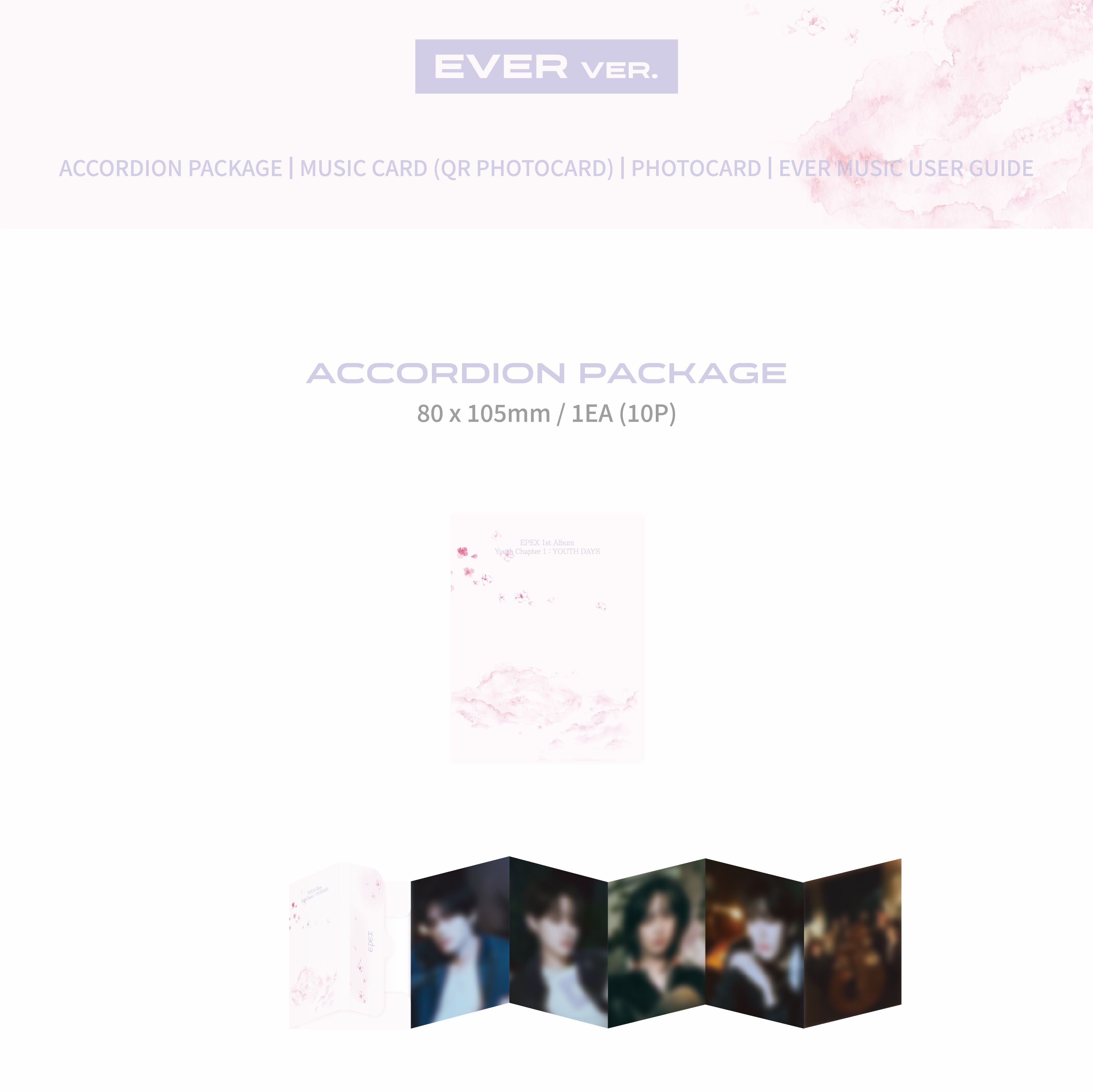 EPEX - 1ST ALBUM [소화(韶華) 1장 : 청춘 시절] (EVER VER.) - LightUpK