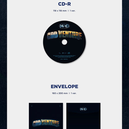 MCND - 5ÈME MINI ALBUM [ODD-VENTURE] (LIVRE PHOTO VER.)