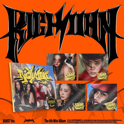 (PRE-ORDER) AESPA - 6TH MINI ALBUM [RICH MAN] (BURST VER.) (5 VERSIONS) RANDOM - LightUpK