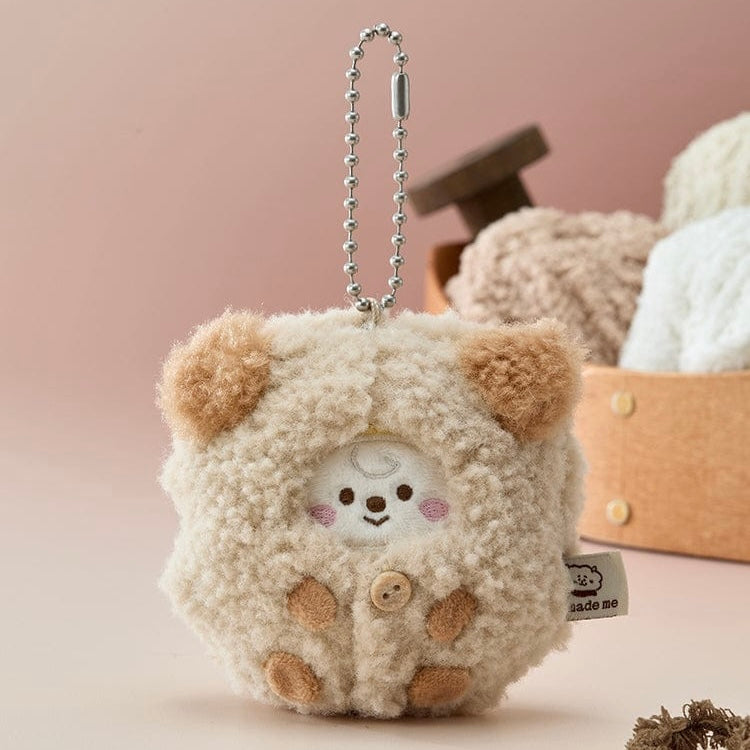 BTS - BT21 PLUSH KEYRING MADE BY RJ - LightUpK