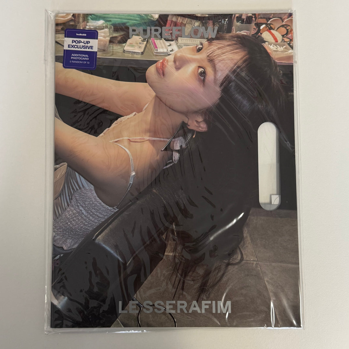 [HELLO82] [HELLO82 POP-UP EXCLUSIVE] LE SSERAFIM - 2nd Studio Album ‘PUREFLOW’ pt.1 (COMPACT ver.) (6 VERSIONS)