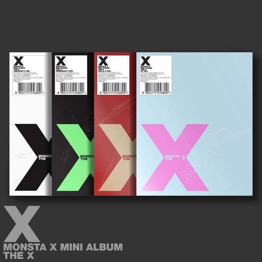 (PRE-ORDER) MONSTA X - THE X (4 VERSIONS) RANDOM - LightUpK