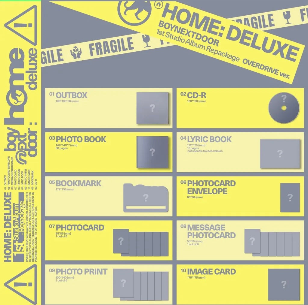 (PRE-ORDER) BOYNEXTDOOR - HOME: DELUXE (3 VERSIONS) RANDOM