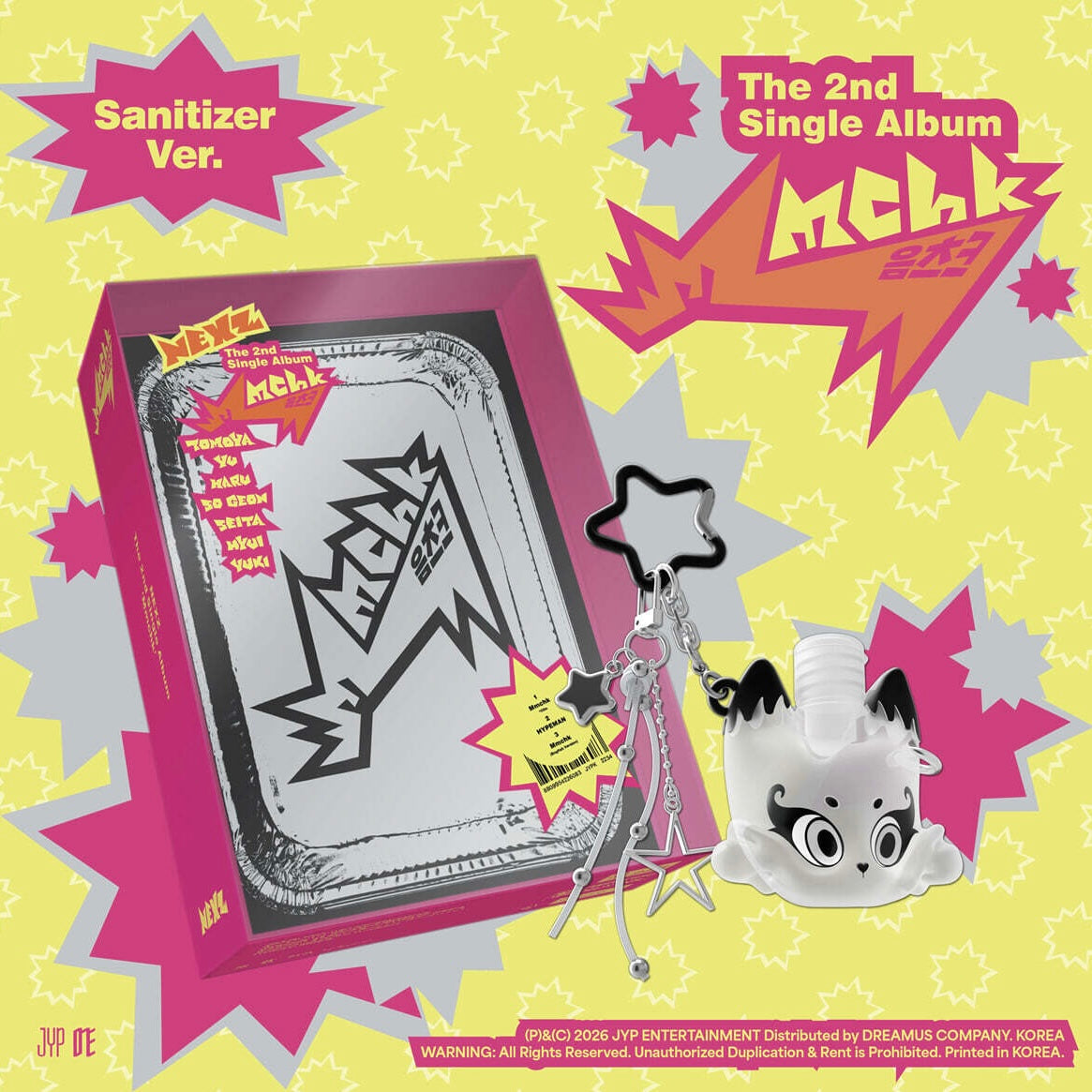 (PRE-ORDER) NEXZ - 2ND SINGLE ALBUM [MMCHK] (SANITIZER VER.) - LightUpK