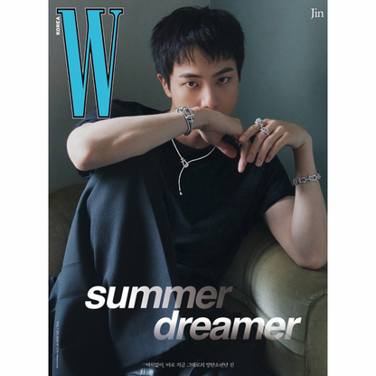 W VOL. 7 JIN 2024 (COUVERTURE : BTS JIN) (ALÉATOIRE)