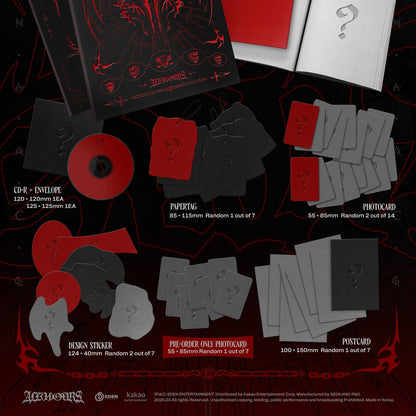 (PRE-ORDER) ALL(H)OURS - FIFTH MINI ALBUM [NO DOUBT] (2 VERSIONS) RANDOM - LightUpK