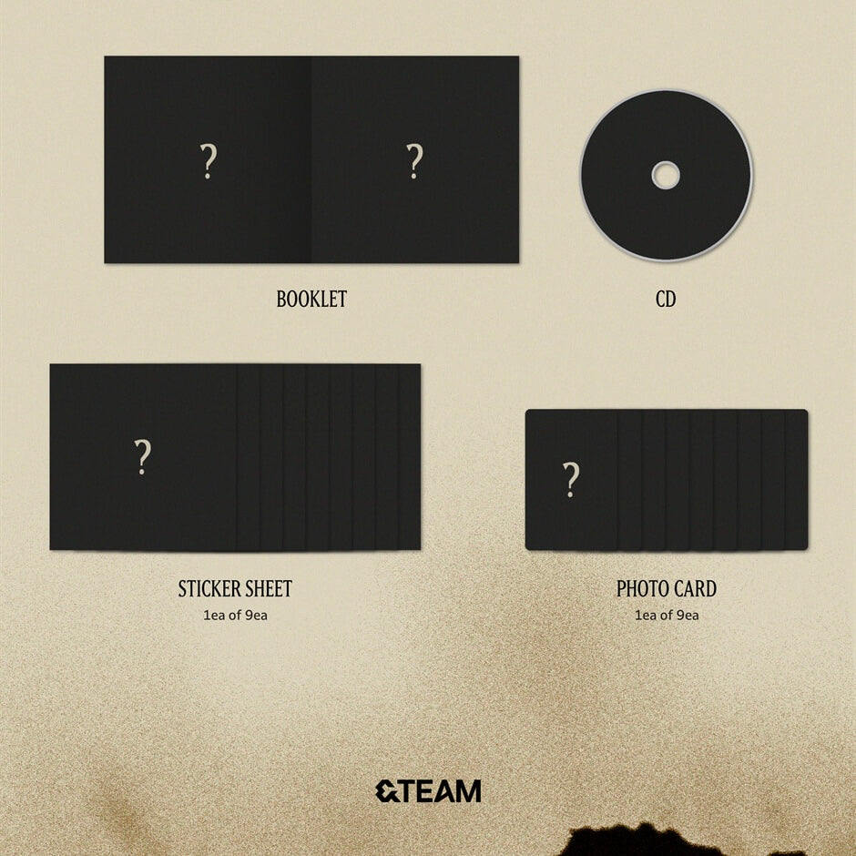 (PRE-ORDER) &TEAM - 3RD EP [WE ON FIRE] STANDARD EDITION - LightUpK