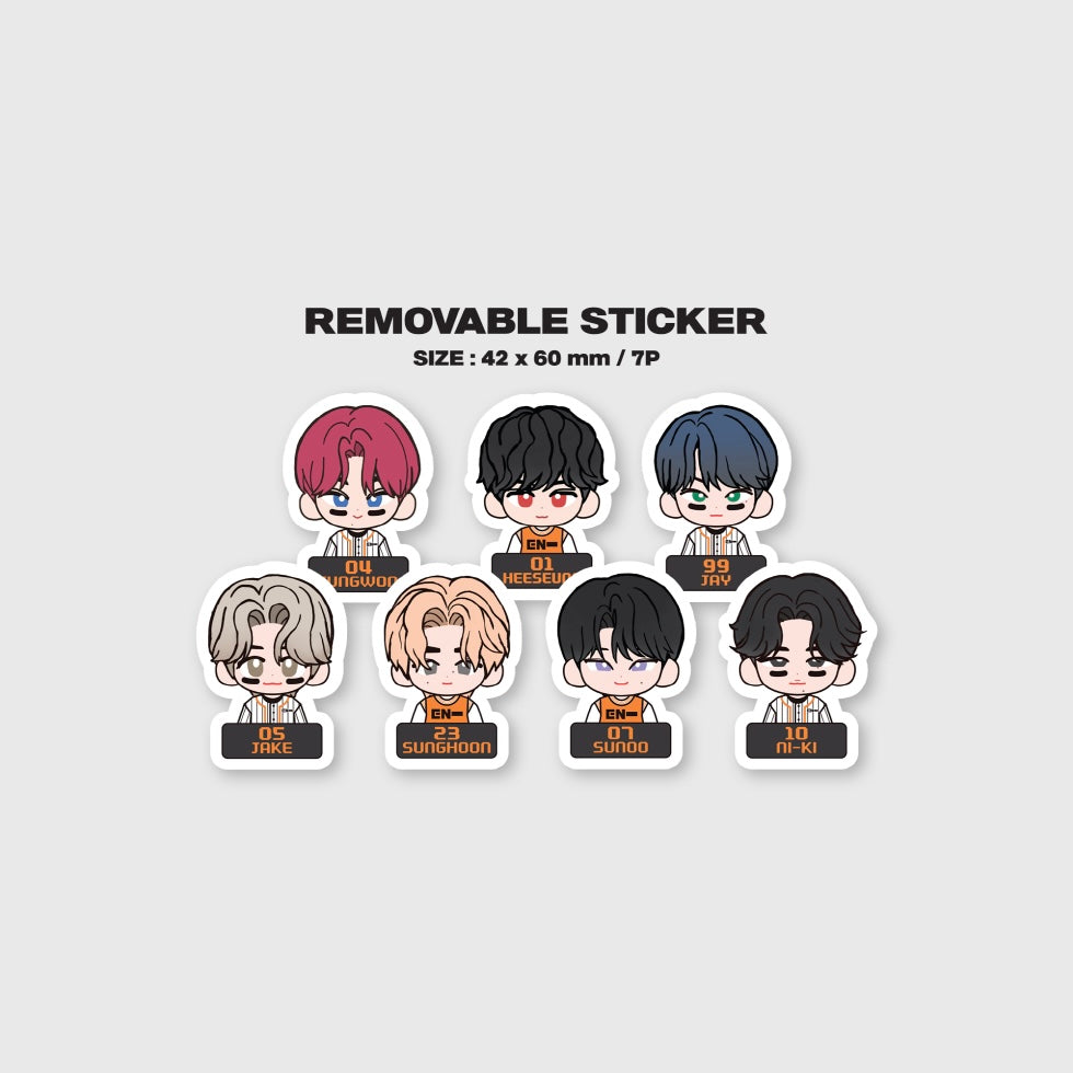 (PRE-ORDER) ENHYPEN - WORLD COUPON CARD COLLECTION (CLUB SPORTS SPECIAL VER.) - LightUpK