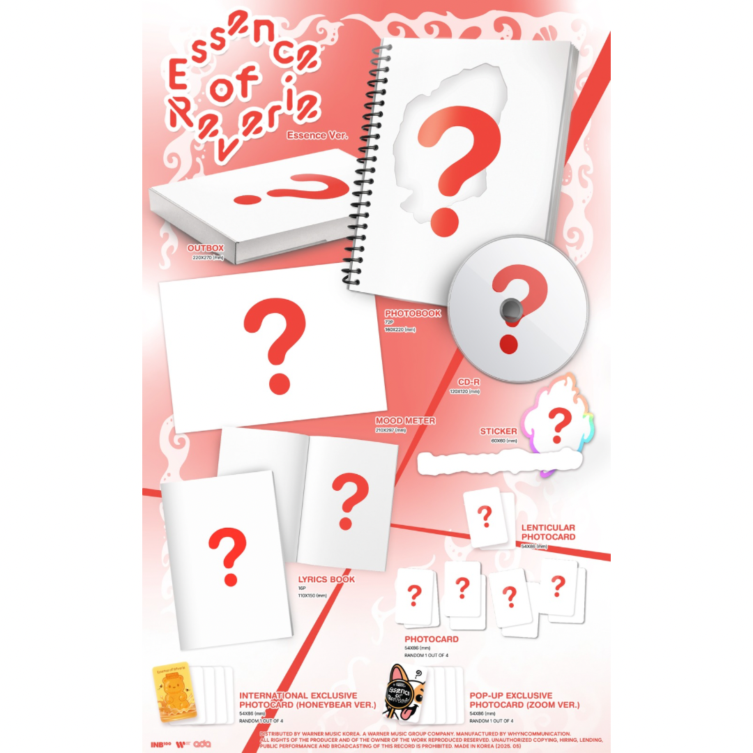 (PRE-ORDER) [POP-UP EXCLUSIVE] [HELLO82] BAEKHYUN - 5TH MINI ALBUM [ESSENCE OF REVERIE] (PHOTOBOOK VER.) (2 VERSIONS) - LightUpK