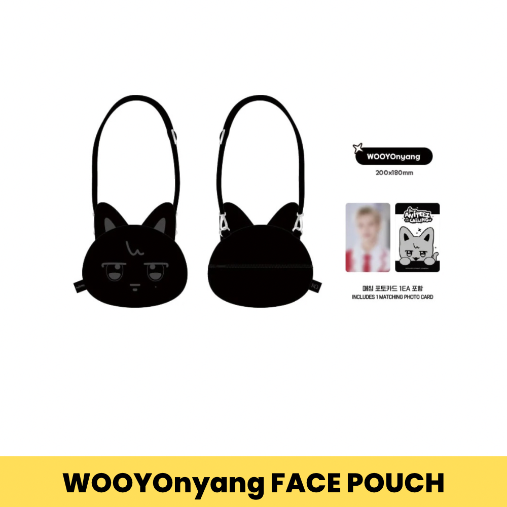 ATEEZ - ANITEEZ IN THE CALLING - FACE POUCH (8 VERSIONS)
