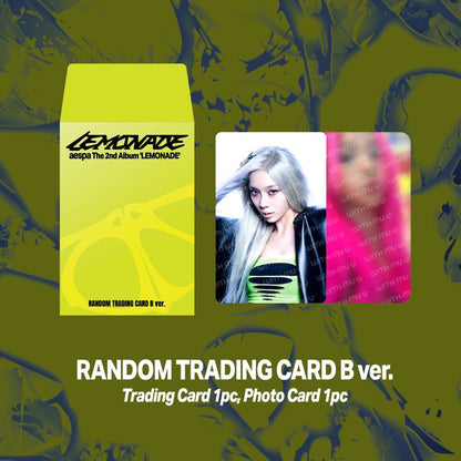 (PRE-ORDER) AESPA - RANDOM TRADING CARD / 2026 aespa WEEK - MAKE IT LEMONADE OFFICIAL MD (2 VERSIONS)