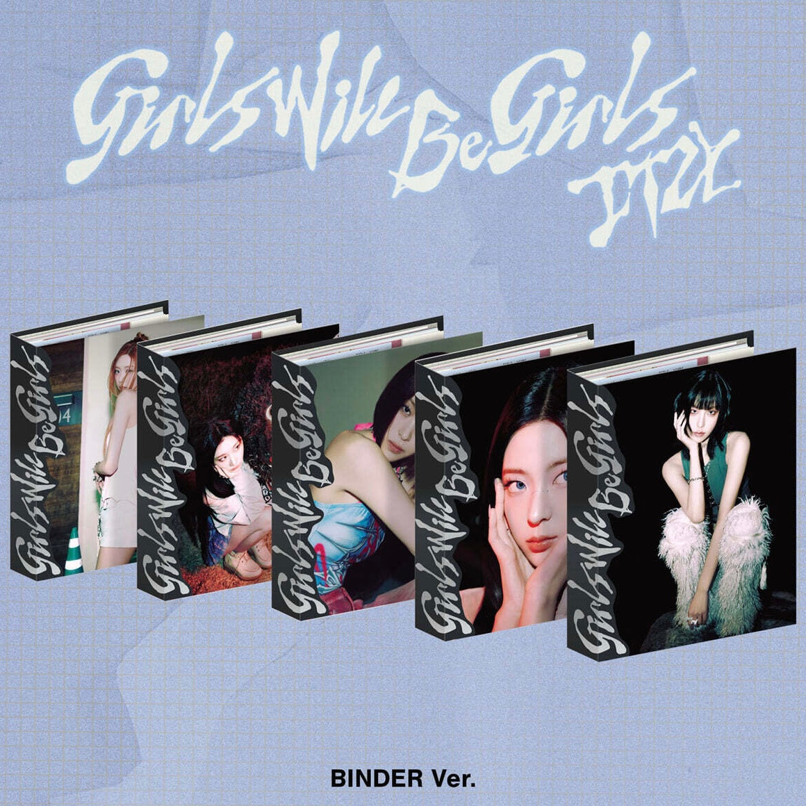 ITZY - [GIRLS WILL BE GIRLS] BINDER VER. (5 VERSIONS) - LightUpK