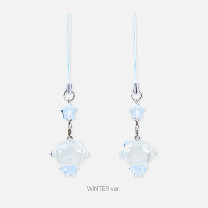 (PRE-ORDER) AESPA - 2025-26 AESPA LIVE TOUR [SYNK : AEXIS LINE] : PHONE STRAP (4 VERSIONS) - LightUpK