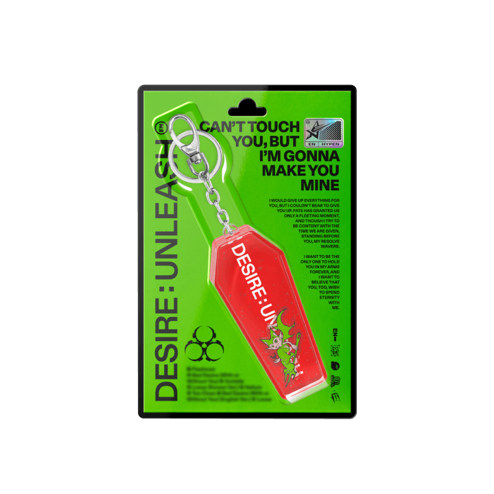 ENHYPEN - 6TH MINI ALBUM [DESIRE : UNLEASH] (KEYRING VER.) - LightUpK