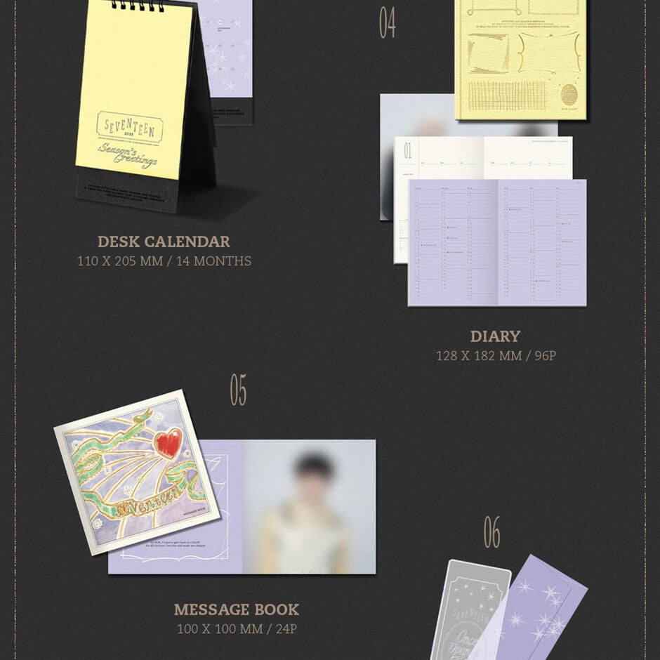 (PRE-ORDER) SEVENTEEN - 2026 SEASON'S GREETINGS [ONCE UPON A FABLE]
