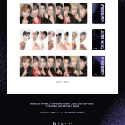 ATEEZ - 2025 WORLD TOUR [IN YOUR FANTASY] OFFICIAL MD - RANDOM PHOTOCARD PACK - LightUpK