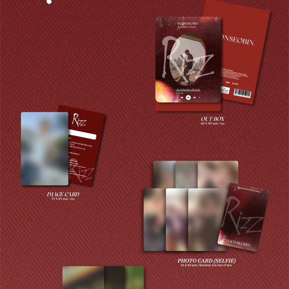 YOON SEO BIN - DIGITAL SINGLE [RIZZ] (2 VERSIONS) - LightUpK