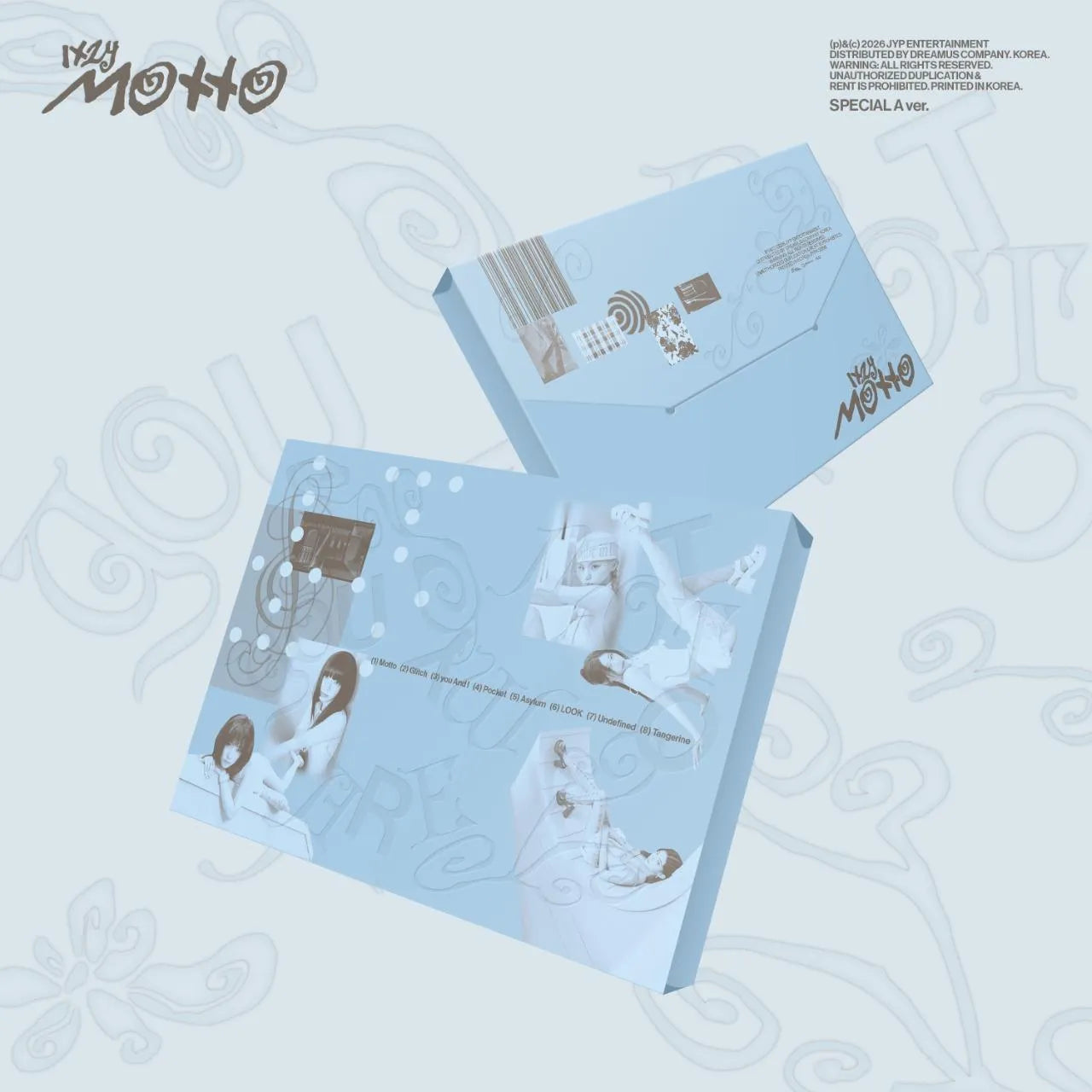 (PRE-ORDER) ITZY - [MOTTO] SPECIAL VER. (2 VERSIONS) RANDOM - LightUpK