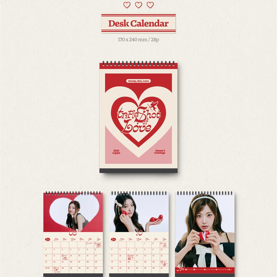 (PRE-ORDER) TRIPLES - 2026 SEASON'S GREETINGS [TRIPLESHOT OF LOVE]