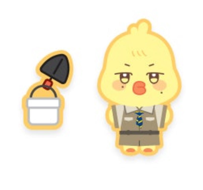 (PRE-ORDER) ATEEZ X ANITEEZ [ANITEEZ IN TREASURE] MD - 02 STITCH WAPPEN SET (8 VERSIONS) - LightUpK