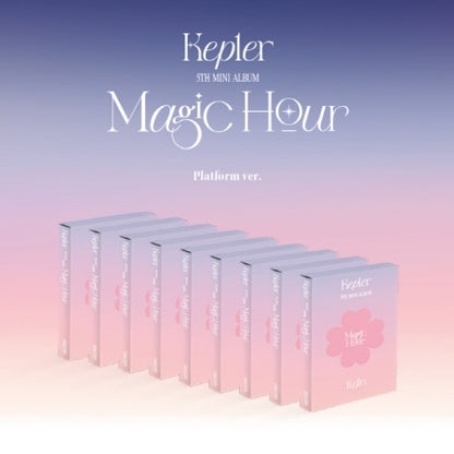 KEP1ER - MAGIC HOUR (PLATFORM VER.)(5TH MINI ALBUM) (9 VERSIONS)