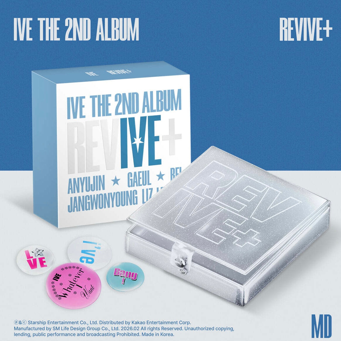 (PRE-ORDER) IVE - THE 2ND ALBUM [REVIVE+] (MD VER.) - LightUpK