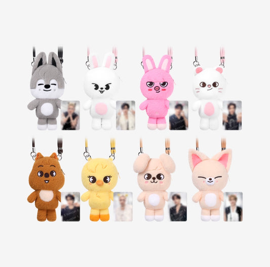 (PRE-ORDER) STRAY KIDS - SKZOO PLUSH CROSS BAG - RUN IT (8 VERSIONS)