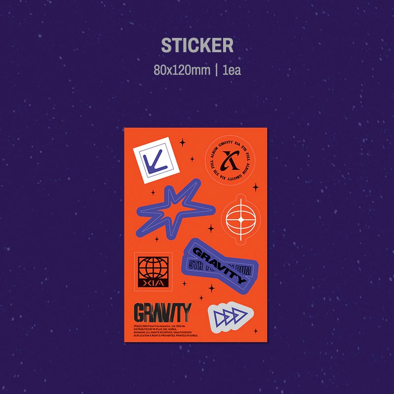 (PRE-ORDER) KIM JUN SU - 5TH FULL ALBUM [GRAVITY] SOLAR VER. (LIMITED EDITION) - LightUpK