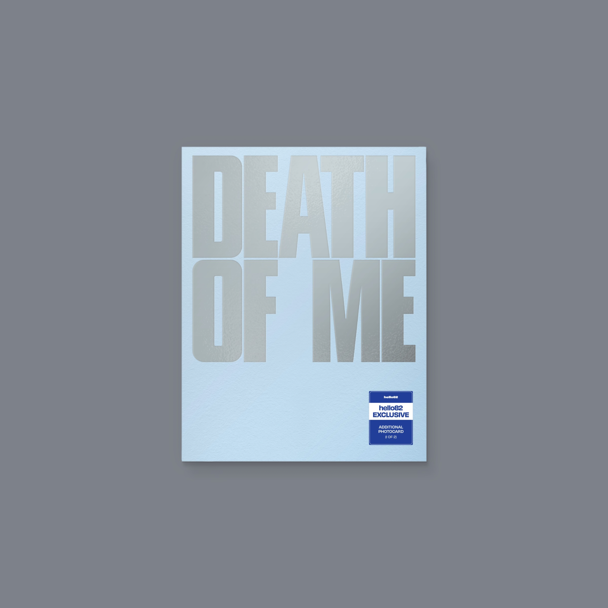 (PRE-ORDER) [hello82] [hello82 EXCLUSIVE] EVAN - DEATH OF ME (2 VERSIONS)