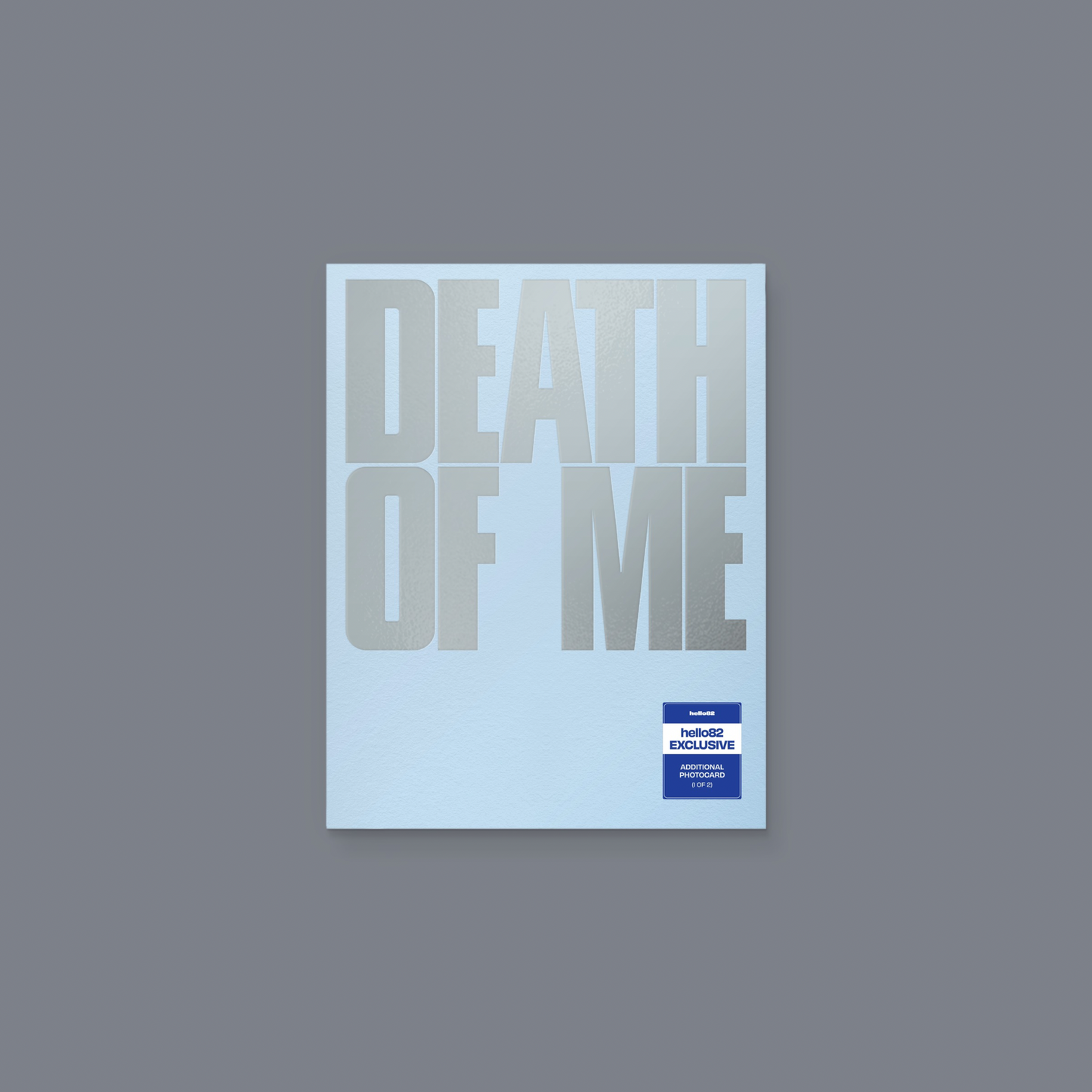 (PRE-ORDER) [hello82] [hello82 EXCLUSIVE] EVAN - DEATH OF ME (2 VERSIONS)