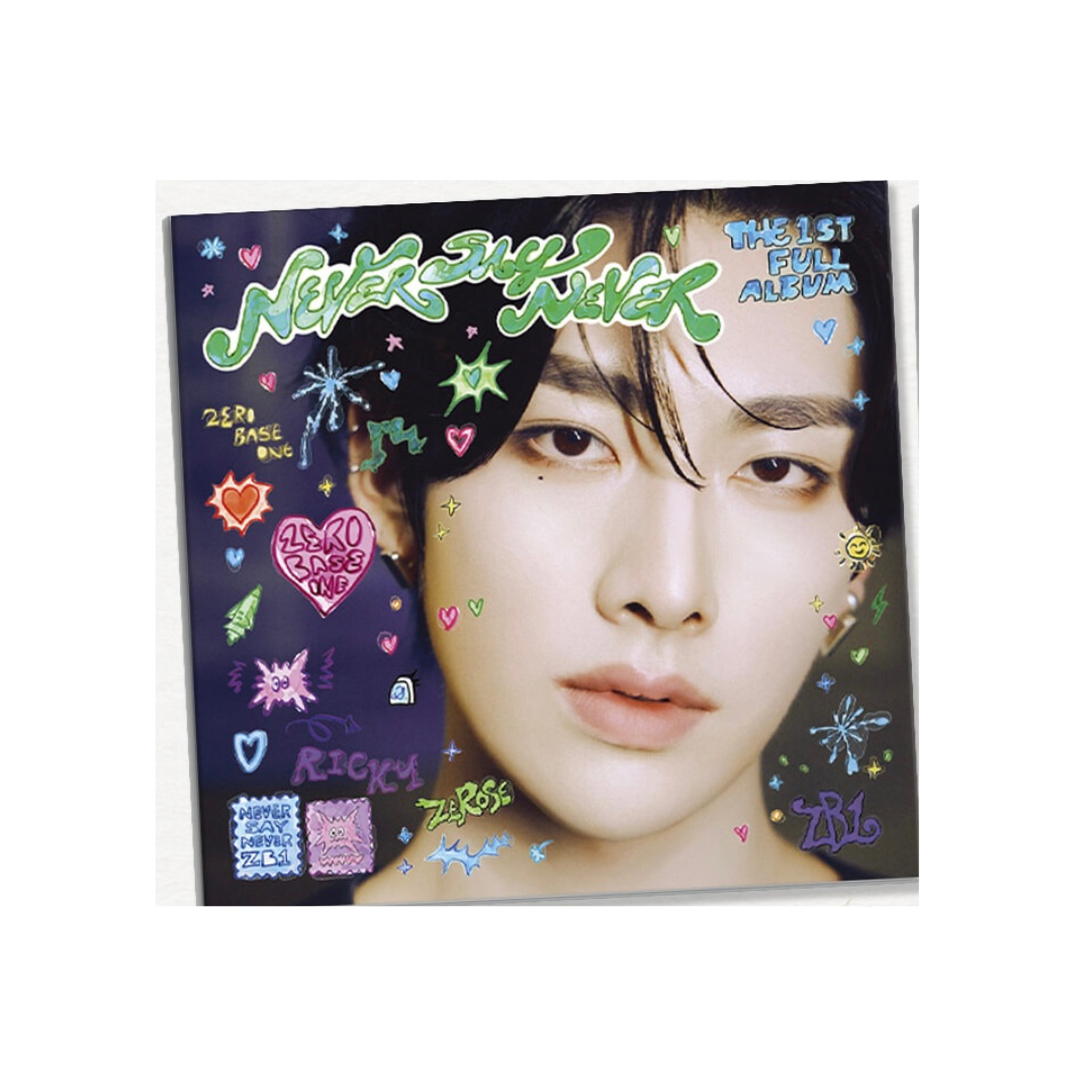 (PRE-ORDER) ZEROBASEONE - THE 1ST FULL ALBUM [NEVER SAY NEVER] DIGIPACK VER. (10 VERSIONS) RANDOM - LightUpK