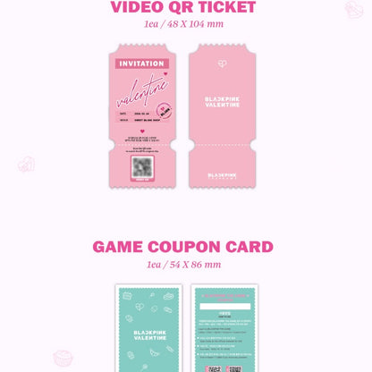 BLACKPINK - BLACKPINK THE GAME PHOTOCARD COLLECTION [LOVELY VALENTINE'S EDITION]