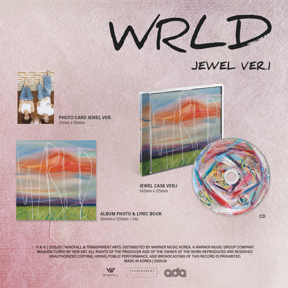 (PRE-ORDER) THE ROSE - WRLD [JEWEL VER.] (2 VERSIONS) - LightUpK